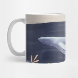 Swimming whale Mug